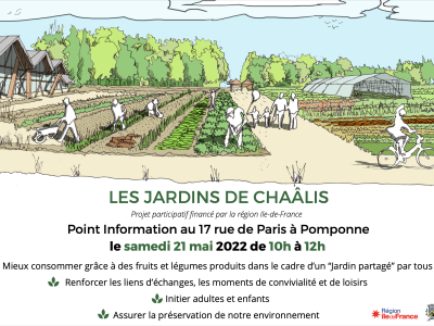 Point Informations du 21 mai - Les Jardins de Chaâlis